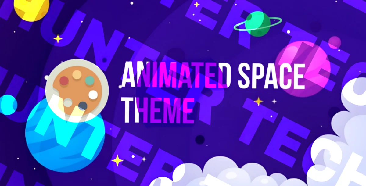 Space Animated Theme