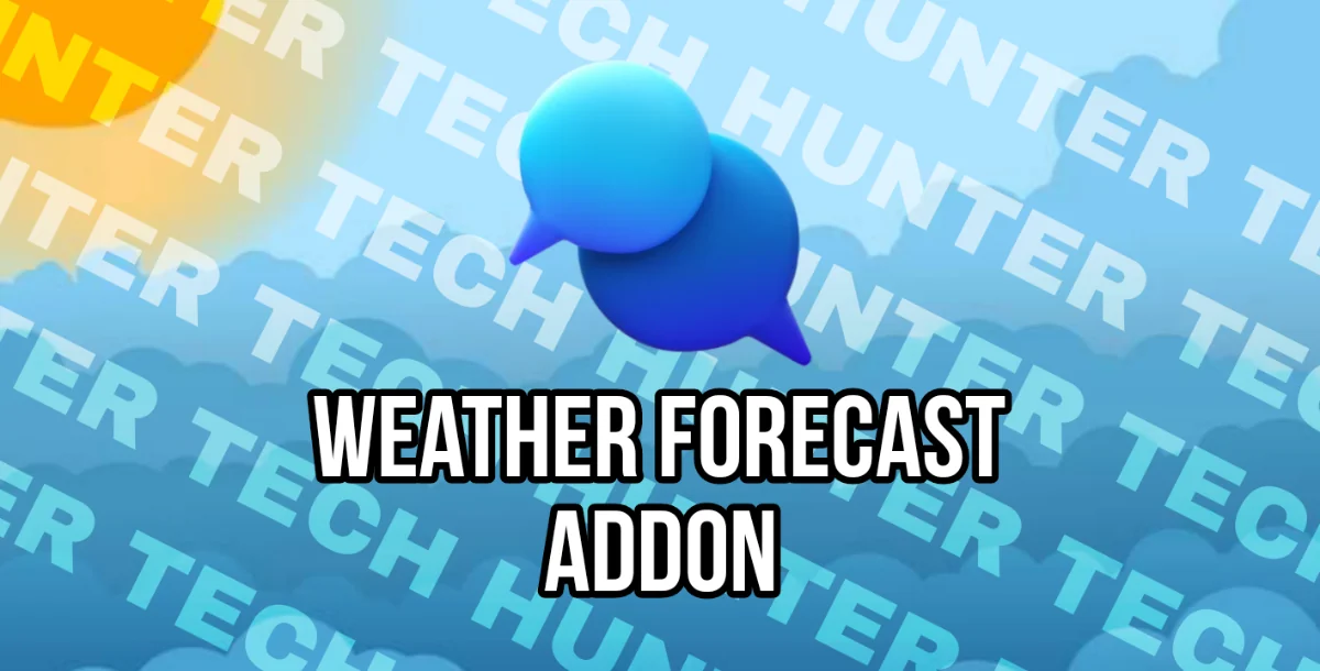 Weather Forecast Addon