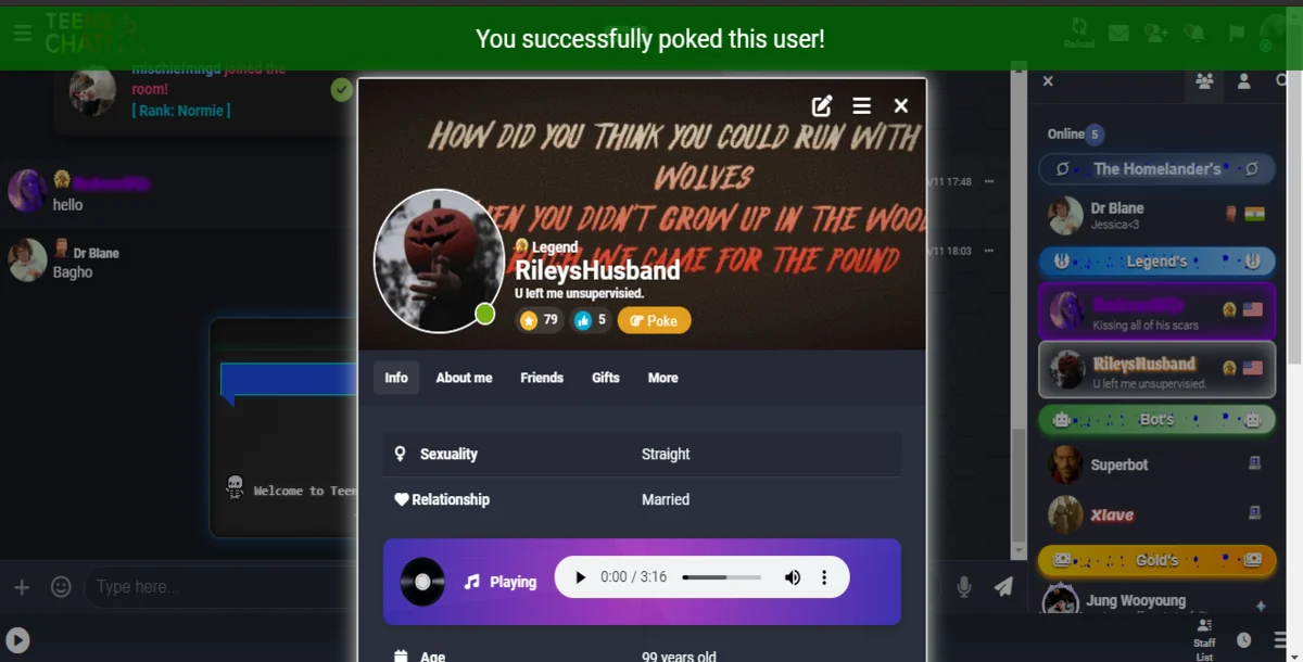 Poke Addon for CodyChat